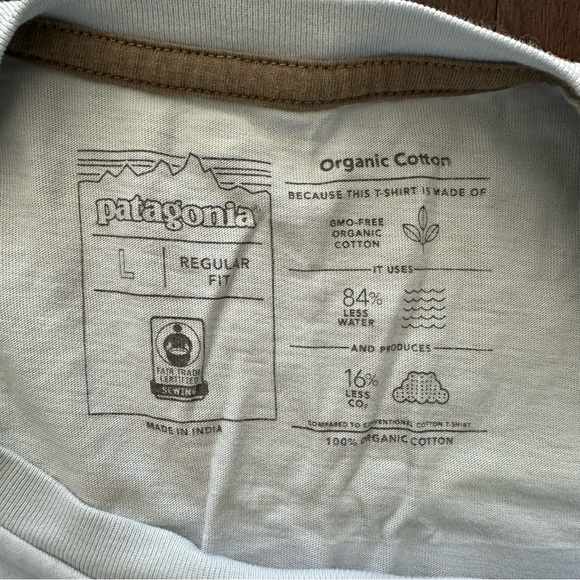 Patagonia Men's Classic White Tee - Picture 4 of 8